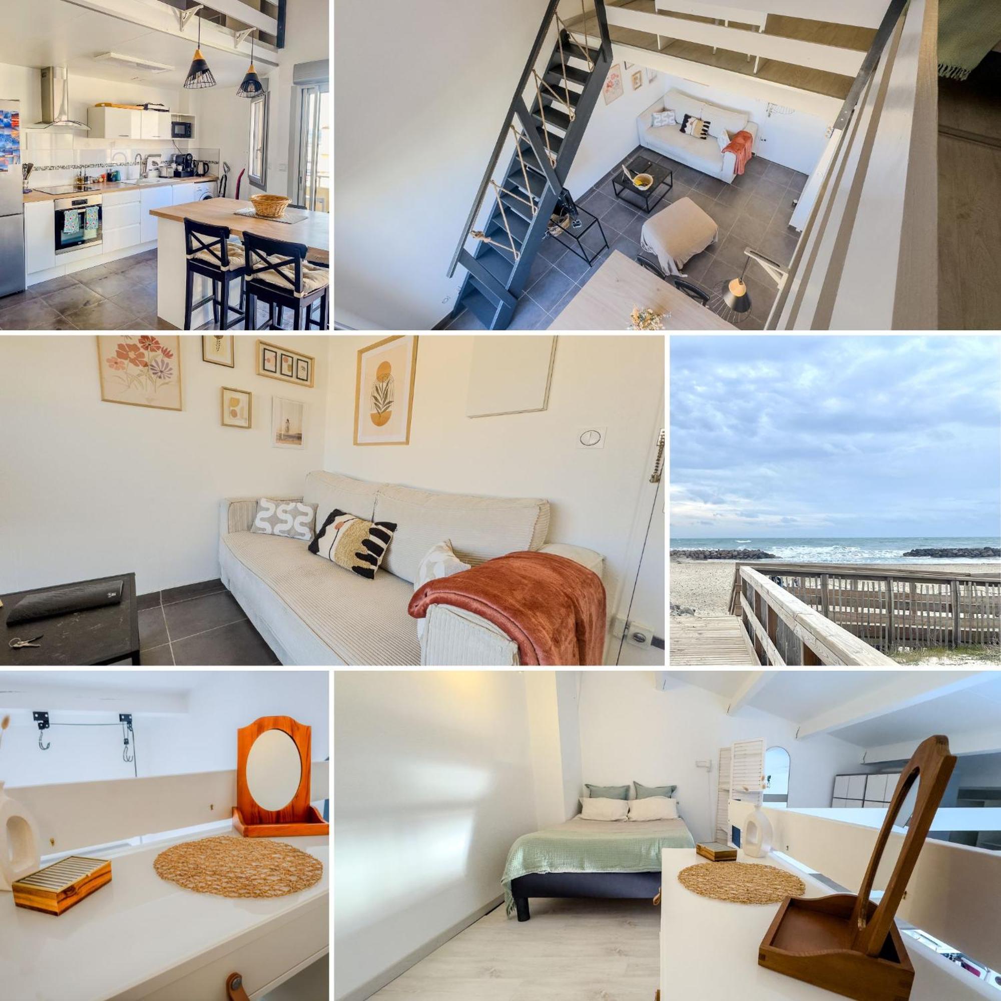 Appartement Le Vauban - 40M2 A Frontignan Plage - A 200M De La Plage - 15 Min De Sete Экстерьер фото